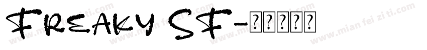 Freaky SF字体转换